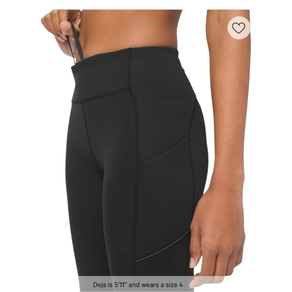 Lululemon Speed Up Tight 28” Brushed | Mid Rise | Gently Used CODE LW5BMUS - Picture 7 of 16